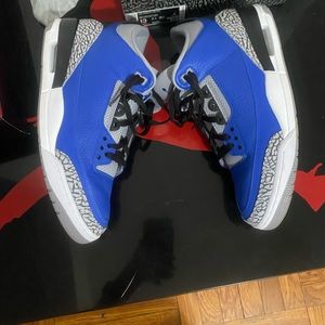 Nike Air Jordan 3 Cement Blue size 13 Mens